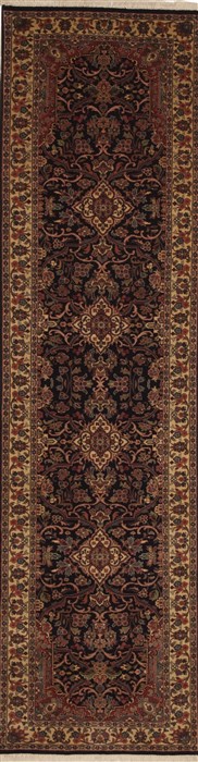 Bidjar Blue Runner Hand Knotted 28 X 101  Area Rug 100-11202 Image 0