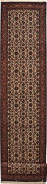 Bidjar Red Runner Hand Knotted 2'7" X 13'2"  Area Rug 100-11213