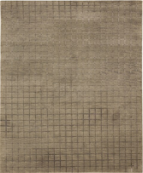 Indo-Nepal Green Square Hand Knotted 67 X 81  Area Rug 100-11230 Image 0