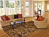 Modern Yellow Hand Knotted 60 X 90  Area Rug 100-11231 Thumb 4