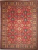 Kazak Red Hand Knotted 133 X 179  Area Rug 100-11244 Thumb 0