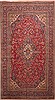 Ardakan Red Hand Knotted 93 X 168  Area Rug 100-11249 Thumb 0