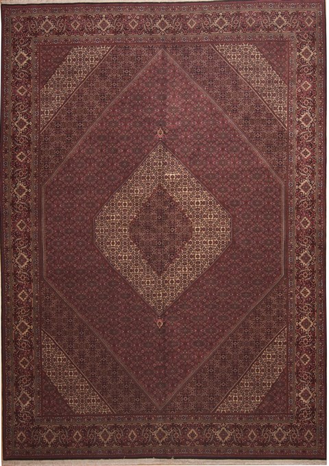 Bidjar Red Hand Knotted 96 X 136  Area Rug 100-11252 Image 0