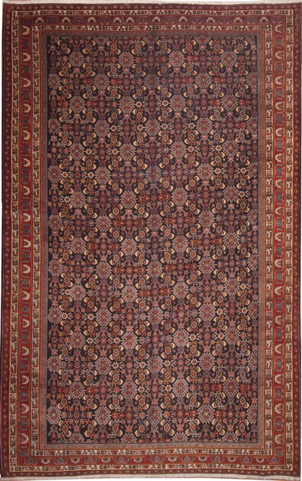 Qashqai Multicolor Hand Knotted 100 X 156  Area Rug 100-11256 Image 0