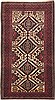 Baluch Beige Hand Knotted 36 X 69  Area Rug 100-11268 Thumb 0