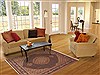 Tabriz Brown Hand Knotted 51 X 67 Area Rug 100-11303 Thumb 5