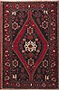 Hamedan Red Hand Knotted 50 X 78  Area Rug 100-11309 Thumb 0