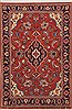Sarouk Red Hand Knotted 43 X 63  Area Rug 100-11310 Thumb 0