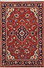 Sarouk Red Hand Knotted 43 X 63 Area Rug 100-11310 Thumb 0