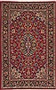 Qum Red Hand Knotted 46 X 70  Area Rug 100-11311 Thumb 0