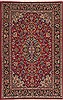 Qum Red Hand Knotted 46 X 70  Area Rug 100-11311 Thumb 0