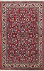 Sarouk Red Hand Knotted 47 X 72 Area Rug 100-11318 Thumb 0