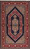 Qum Red Hand Knotted 44 X 69  Area Rug 100-11319 Thumb 0
