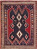 Sirjan Blue Hand Knotted 52 X 69  Area Rug 100-11320 Thumb 0