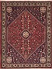 Qashqai Red Hand Knotted 50 X 66  Area Rug 100-11328 Thumb 0