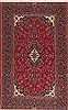 Kashan Red Hand Knotted 47 X 79  Area Rug 100-11331 Thumb 0