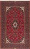 Kashan Red Hand Knotted 47 X 79 Area Rug 100-11331 Thumb 0