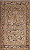 Kashan Brown Hand Knotted 53 X 88  Area Rug 100-11332 Thumb 0