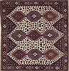 Yalameh Beige Square Hand Knotted 49 X 50  Area Rug 100-11338 Thumb 0