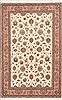 Tabriz White Hand Knotted 36 X 56  Area Rug 100-11345 Thumb 0