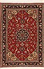 Tabriz Red Hand Knotted 35 X 411  Area Rug 100-11352 Thumb 0