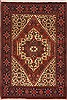 Hossein Abad Brown Hand Knotted 33 X 49 Area Rug 100-11354 Thumb 0