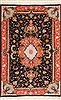 Tabriz Purple Hand Knotted 34 X 52 Area Rug 100-11356 Thumb 0