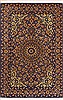Qum Blue Hand Knotted 28 X 40  Area Rug 100-11359 Thumb 0