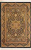 Qum Yellow Hand Knotted 33 X 49  Area Rug 100-11360 Thumb 0