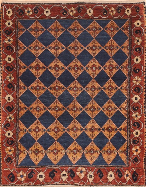 Gabbeh Brown Hand Knotted 36 X 48  Area Rug 100-11369 Image 0