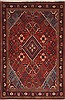 Maymeh Red Hand Knotted 36 X 53  Area Rug 100-11372 Thumb 0