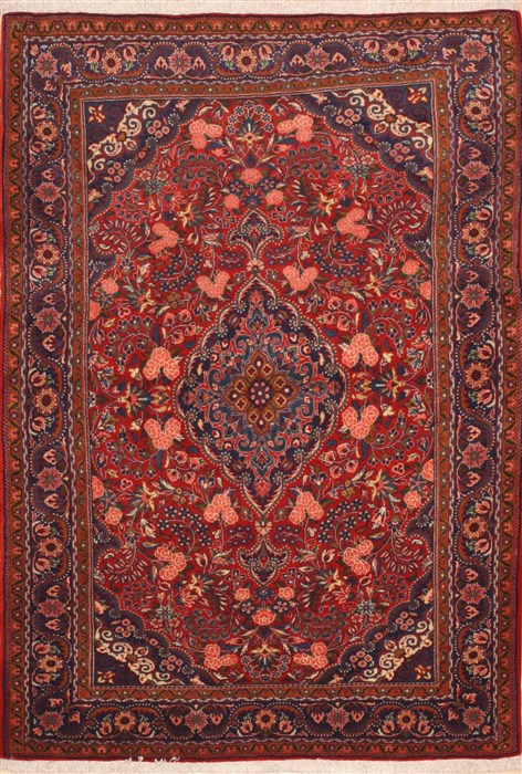 Jozan Red Hand Knotted 36 X 50 Area Rug 100-11374 Image 0