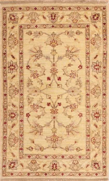 Chobi Yellow Hand Knotted 30 X 410 Area Rug 100-11375 Image 0