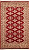 Bokhara Beige Hand Knotted 30 X 50  Area Rug 100-11376 Thumb 0