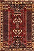 Gabbeh Red Hand Knotted 34 X 52  Area Rug 100-11378 Thumb 0