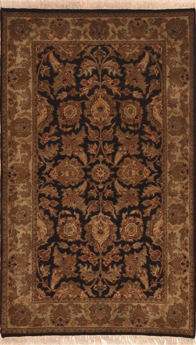 Jaipur Green Hand Knotted 30 X 50 Area Rug 100-11380 Image 0