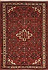 Hossein Abad Red Hand Knotted 37 X 53  Area Rug 100-11384 Thumb 0