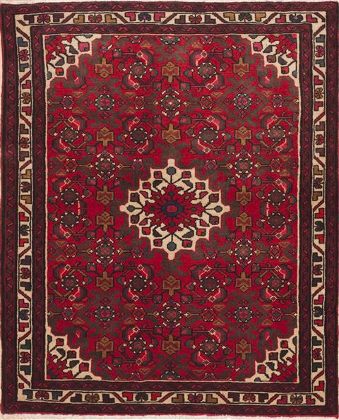 Hossein Abad Red Hand Knotted 310 X 49  Area Rug 100-11389 Image 0