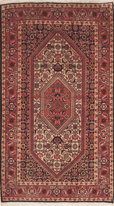 Bidjar Red Hand Knotted 29 X 48 Area Rug 100-11390 Image 0