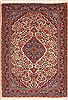 Qum Beige Square Hand Knotted 37 X 41  Area Rug 100-11393 Thumb 0