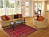 Turkman Red Hand Knotted 48 X 68  Area Rug 100-11395 Thumb 5