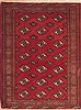 Turkman Red Hand Knotted 48 X 68  Area Rug 100-11395 Thumb 0