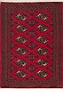 Turkman Red Hand Knotted 33 X 47  Area Rug 100-11401 Thumb 0