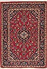 Kashan Red Hand Knotted 33 X 53 Area Rug 100-11409 Thumb 0