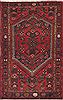 Hamedan Red Hand Knotted 32 X 49  Area Rug 100-11413 Thumb 0