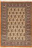 Qum Green Hand Knotted 32 X 47 Area Rug 100-11416 Thumb 0