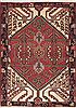 Hamedan Red Hand Knotted 35 X 411  Area Rug 100-11417 Thumb 0
