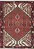 Hamedan Red Hand Knotted 35 X 411 Area Rug 100-11417 Thumb 0