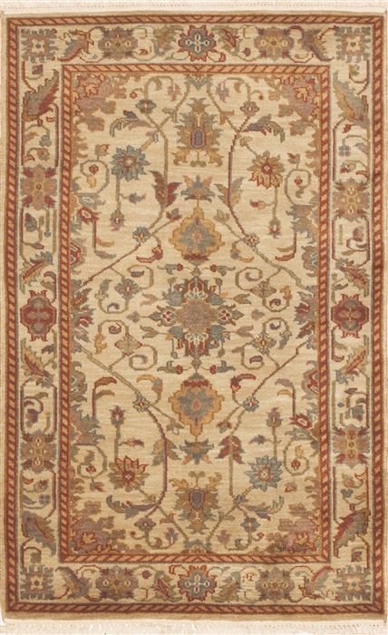 Pak-Persian Green Hand Knotted 30 X 50 Area Rug 100-11419 Image 0