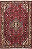 Hamedan Red Hand Knotted 30 X 50  Area Rug 100-11425 Thumb 0